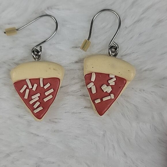 Novelty Earrings... Ice cream cones, pizza and Zippers - Picture 3 of 4